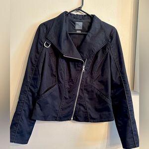 Womens Armani Exchange Moto Jacket Large